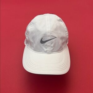 Nike Aerobill White Running Hat